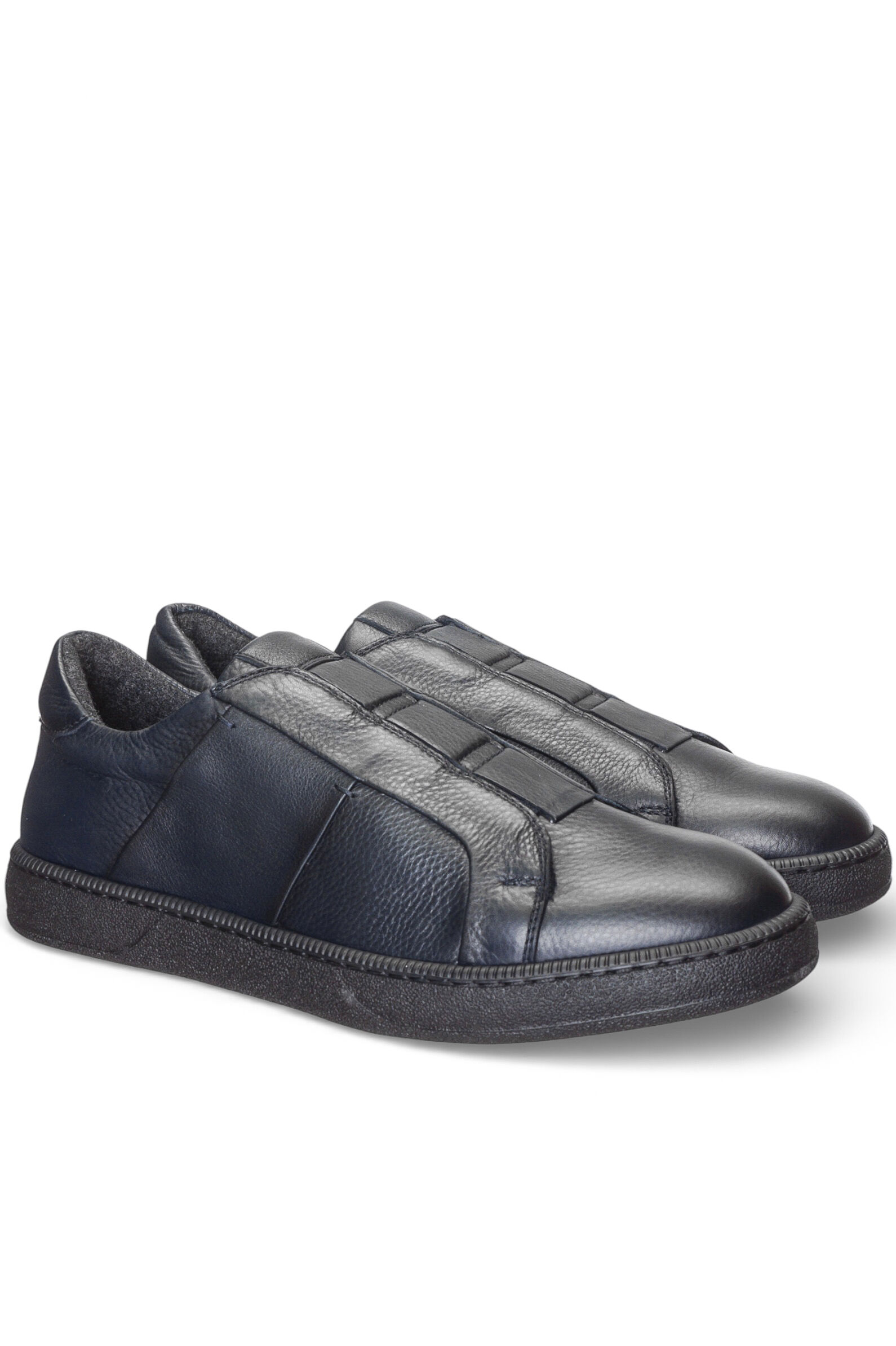 П/ботинки муж. АРТ.7727,син,н.к/шер