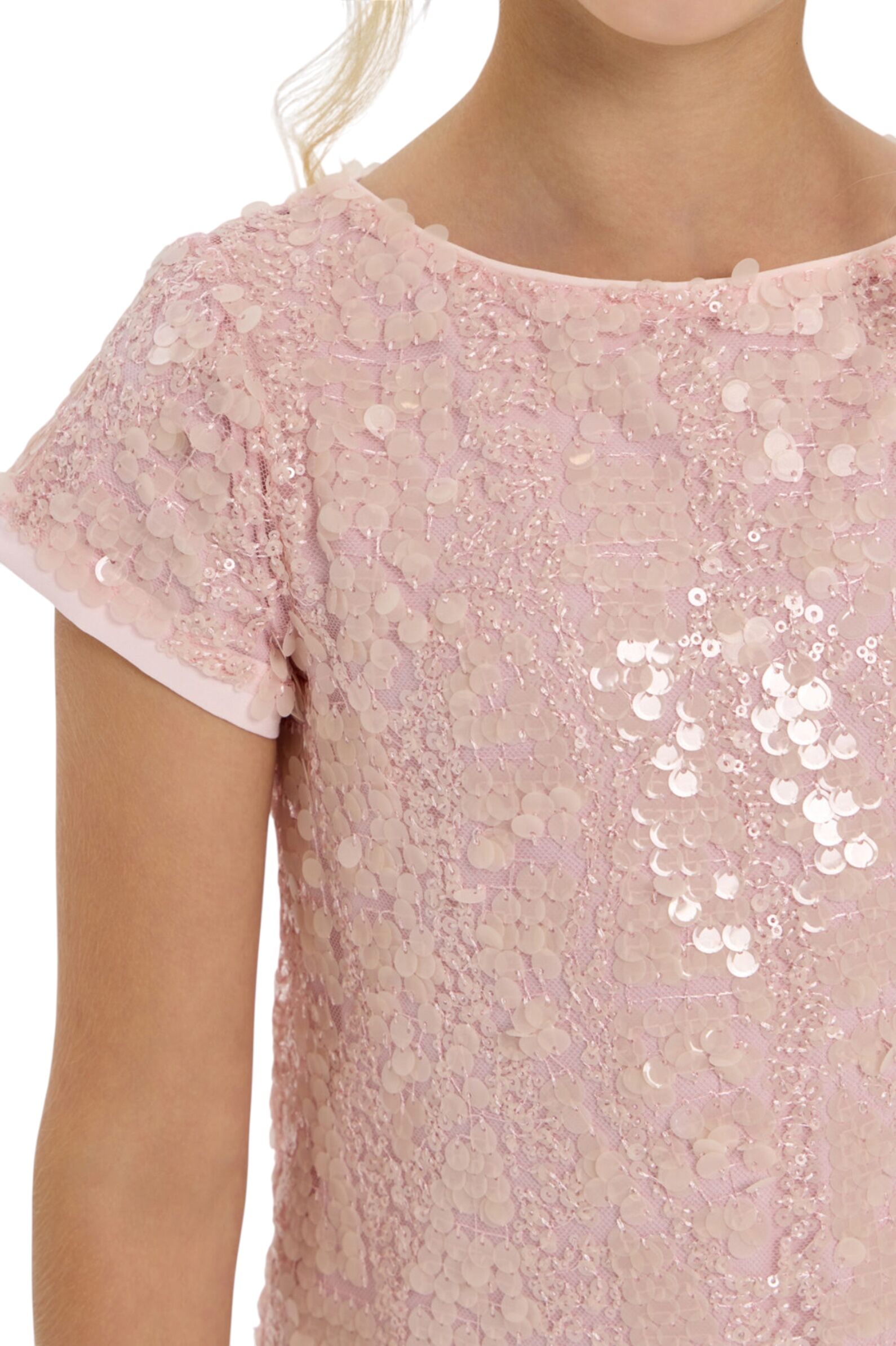 Платье дев. АРТ.1836.43,роз,пэ/хл