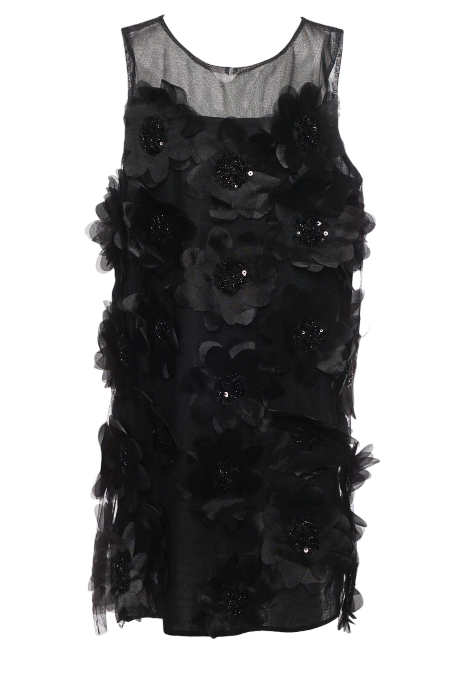 Платье дев. АРТ.47.124,чер,пэ/хл