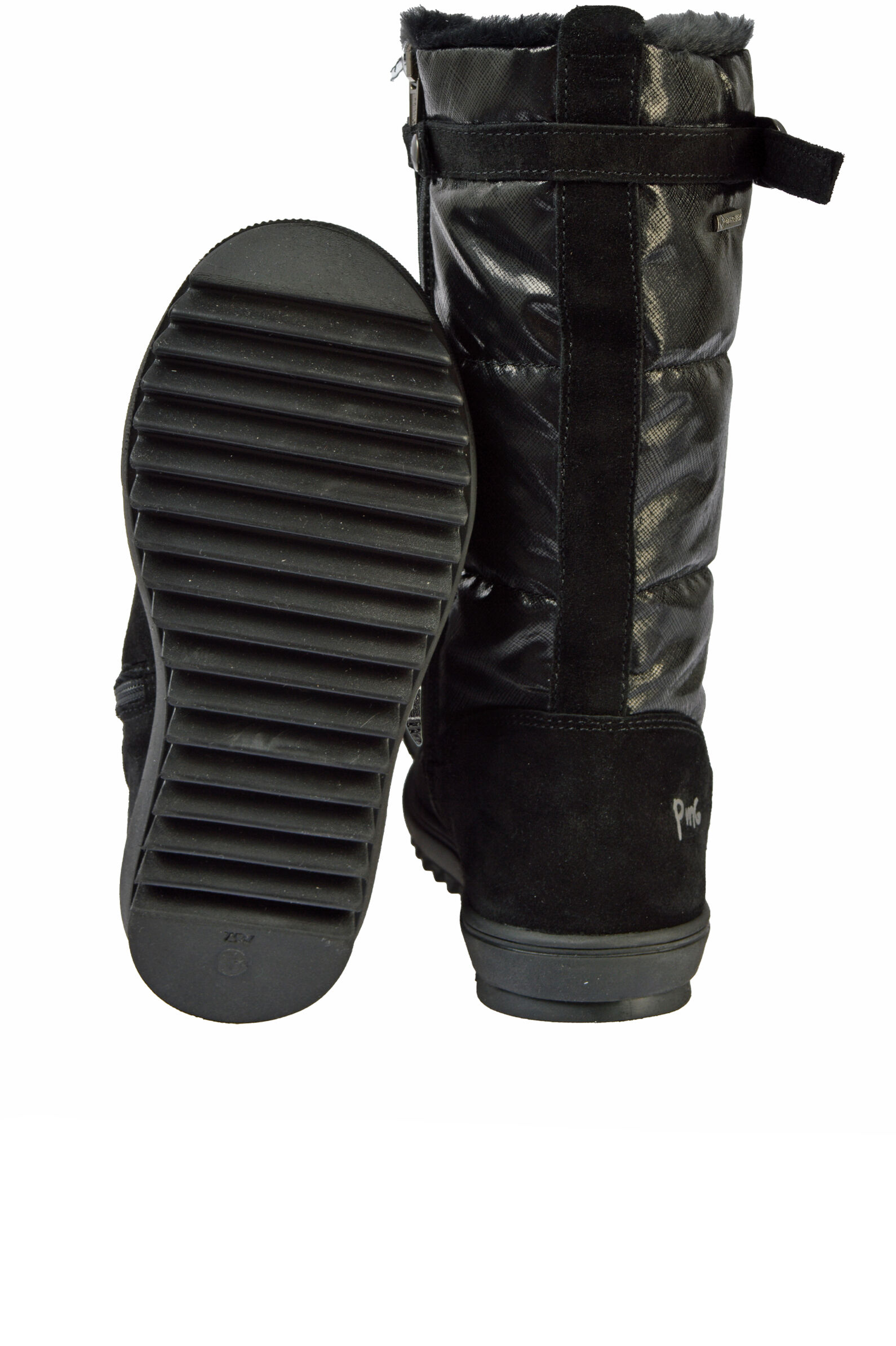 П/сапоги дев. АРТ.4938100,чер,н.з-тек/и.м