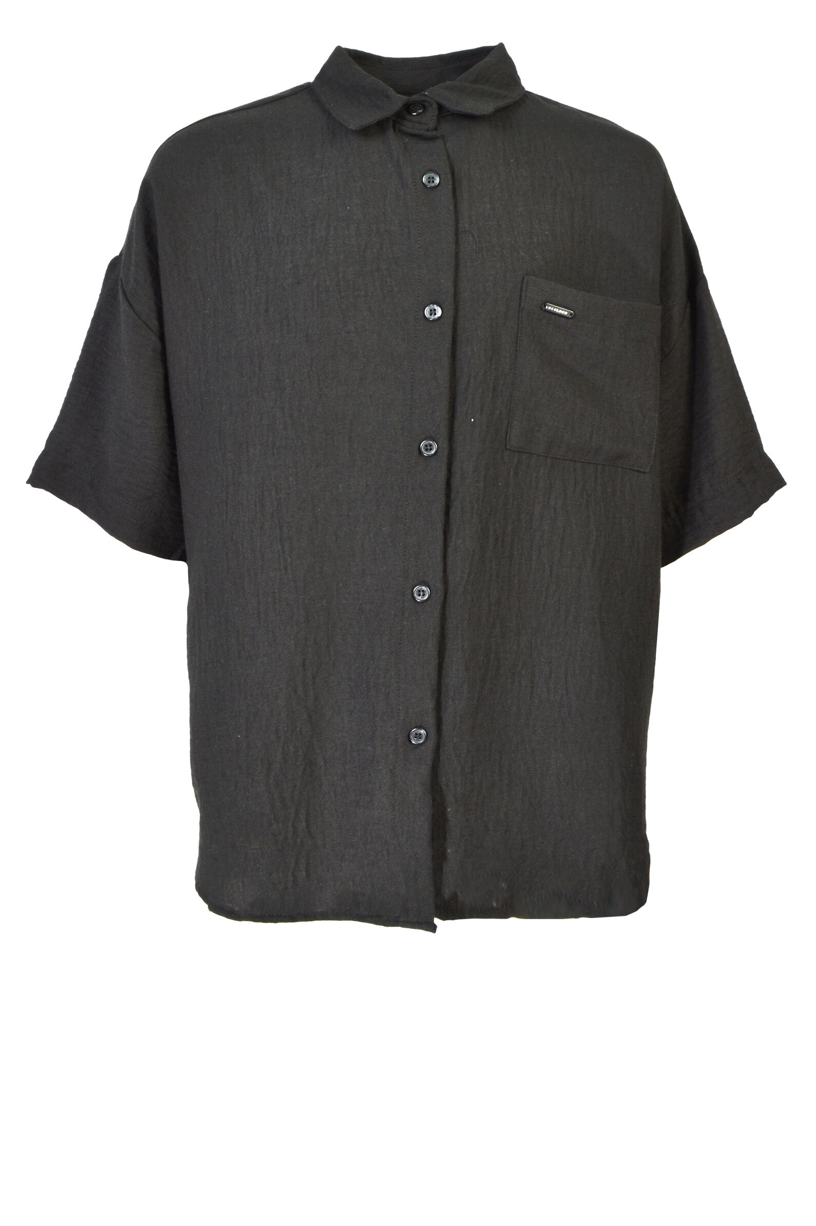 Рубашка дев. АРТ.5002,чер,хл