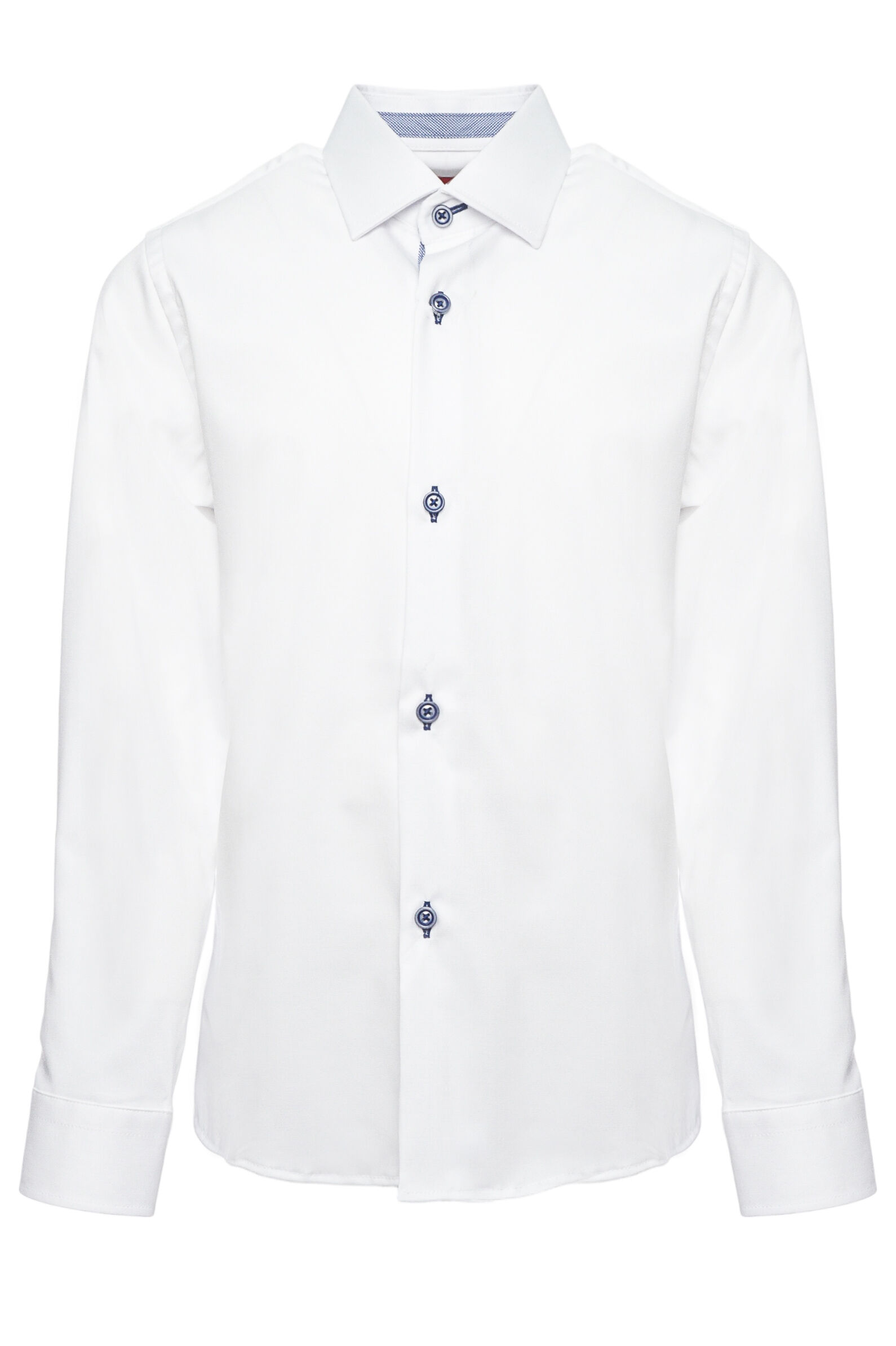 Рубашка мал. АРТ.94218,бел,бамбук-пэ-эл