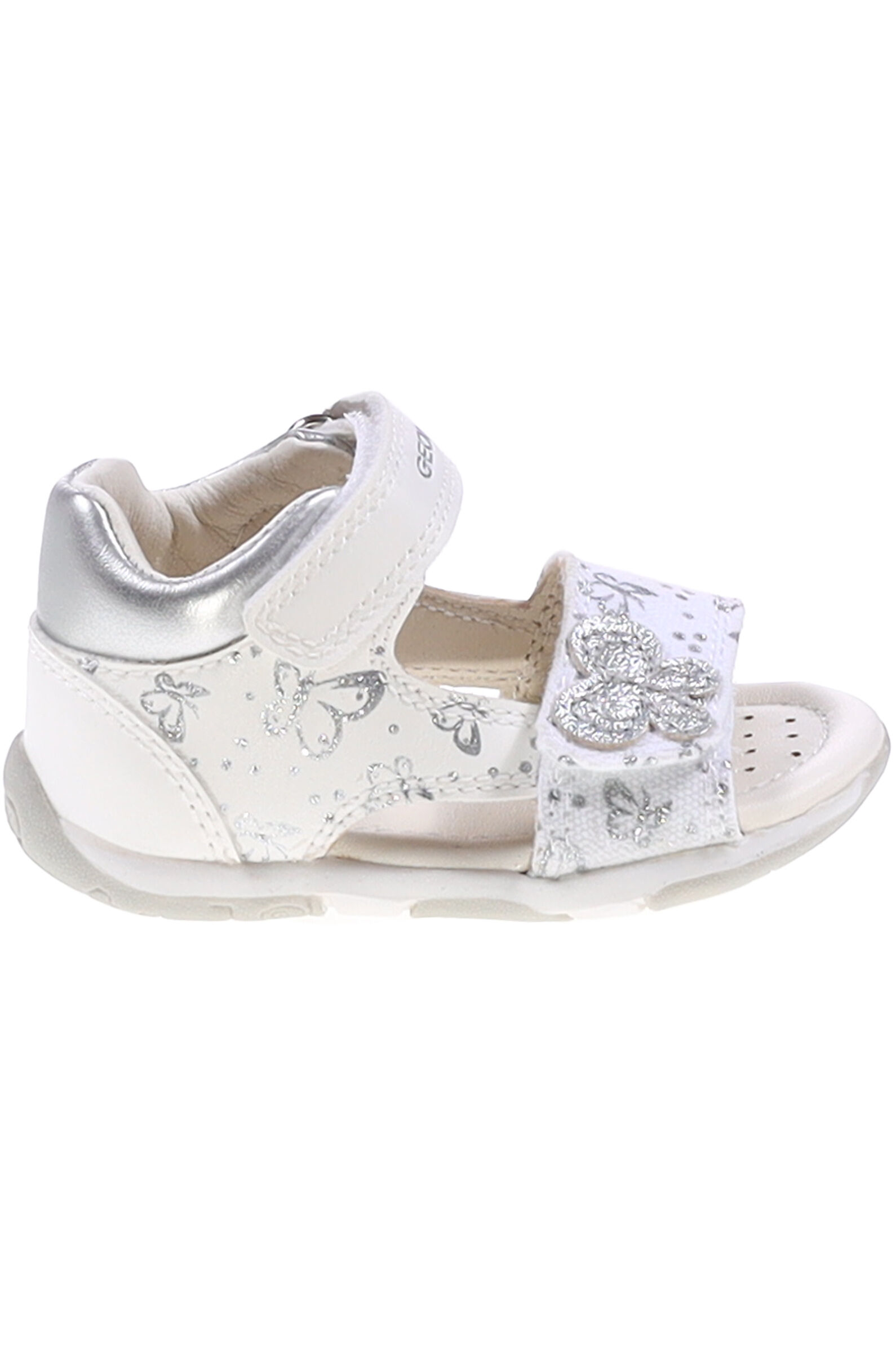 Сандалии дев. АРТ.B250YC,бел-сереб,и.к-тек/н.к