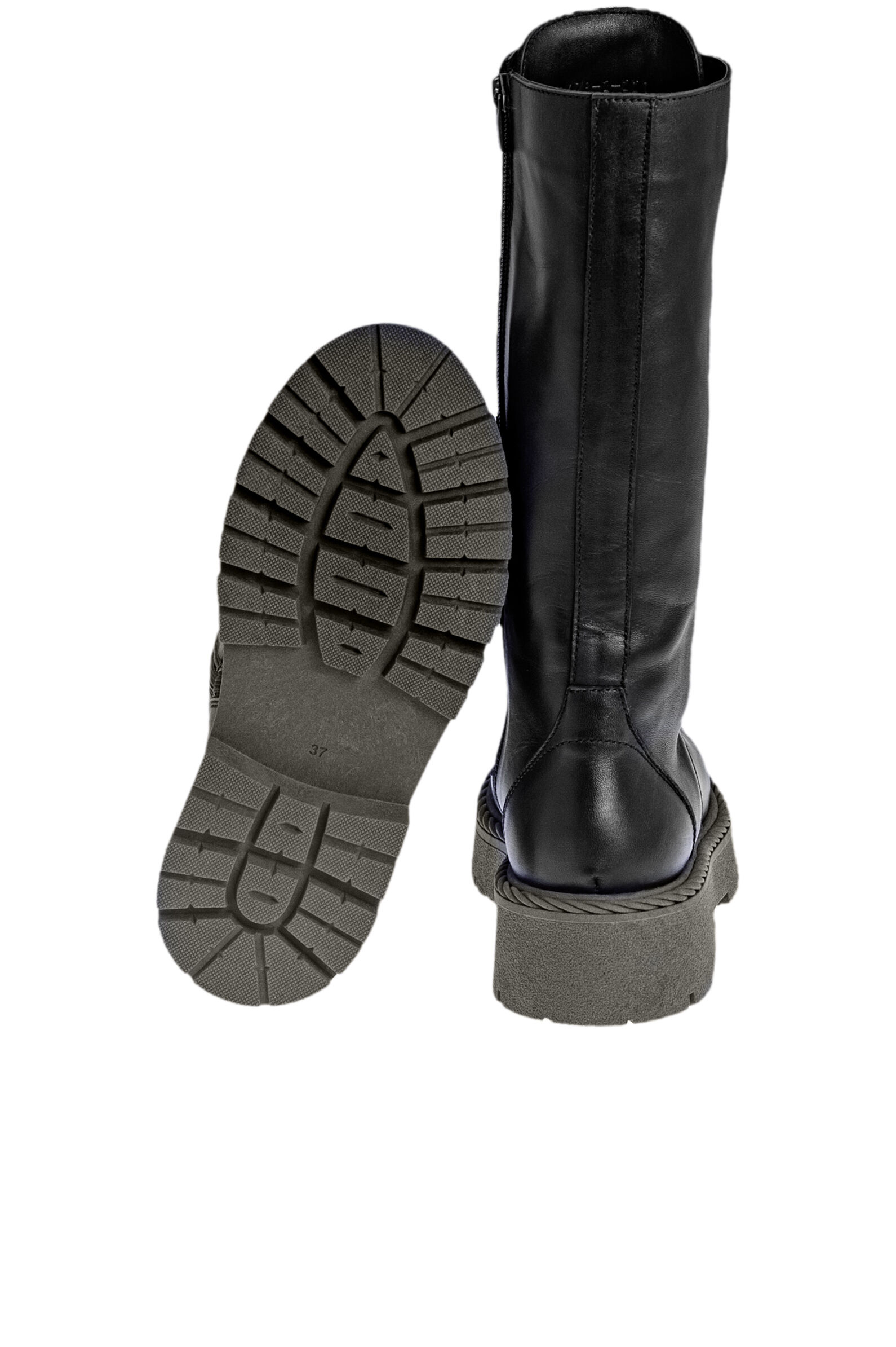 Сапоги жен. АРТ.9478-2-YK,чер-зел,н.к/байка