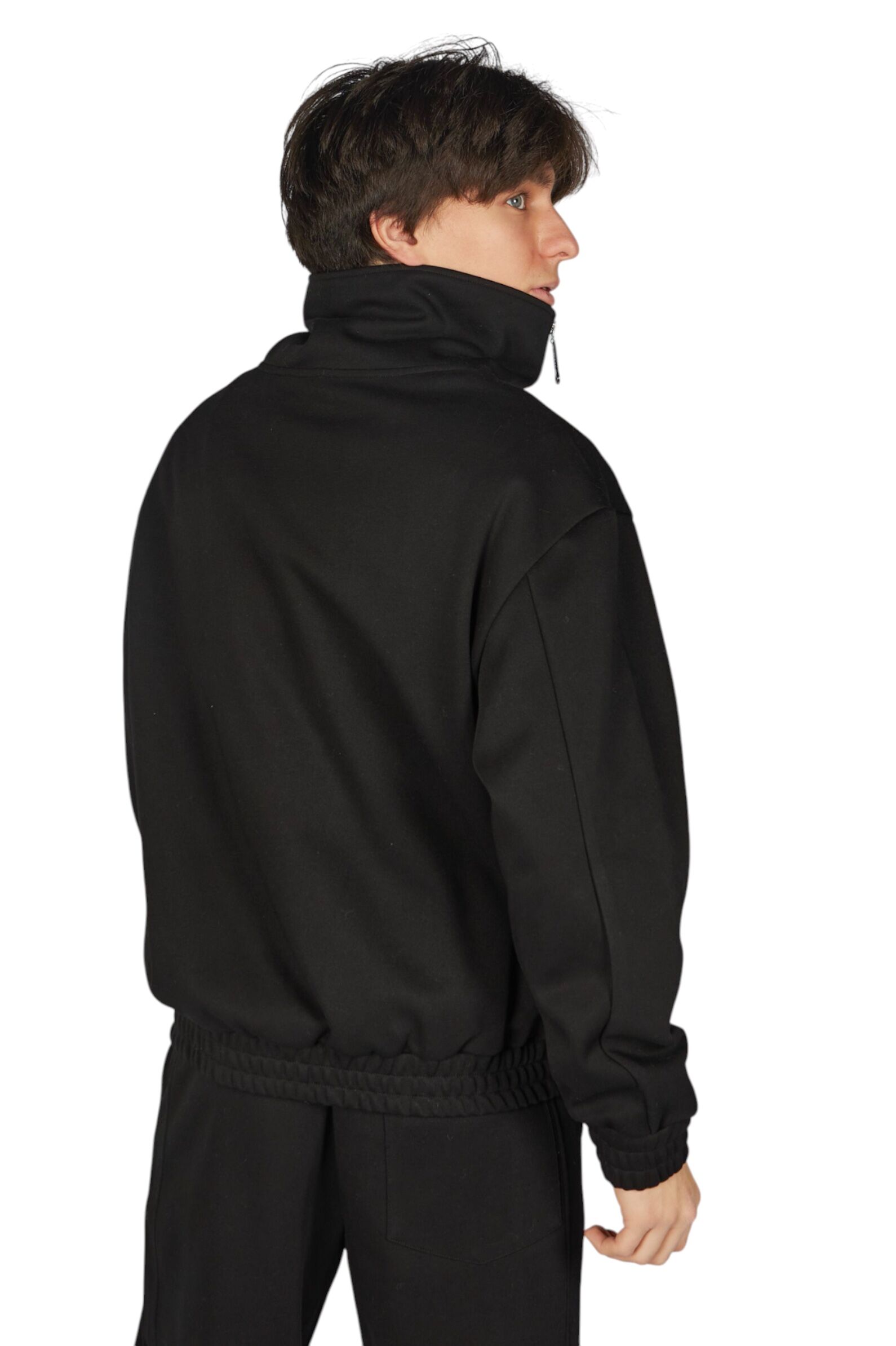 Толстовка АРТ.B-HDZ35442,чер,хл-пэ