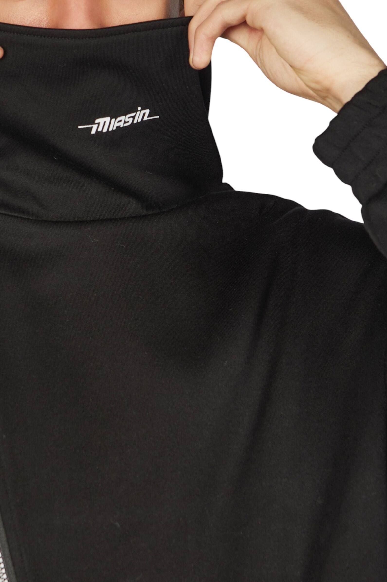 Толстовка АРТ.B-HDZ35442,чер,хл-пэ