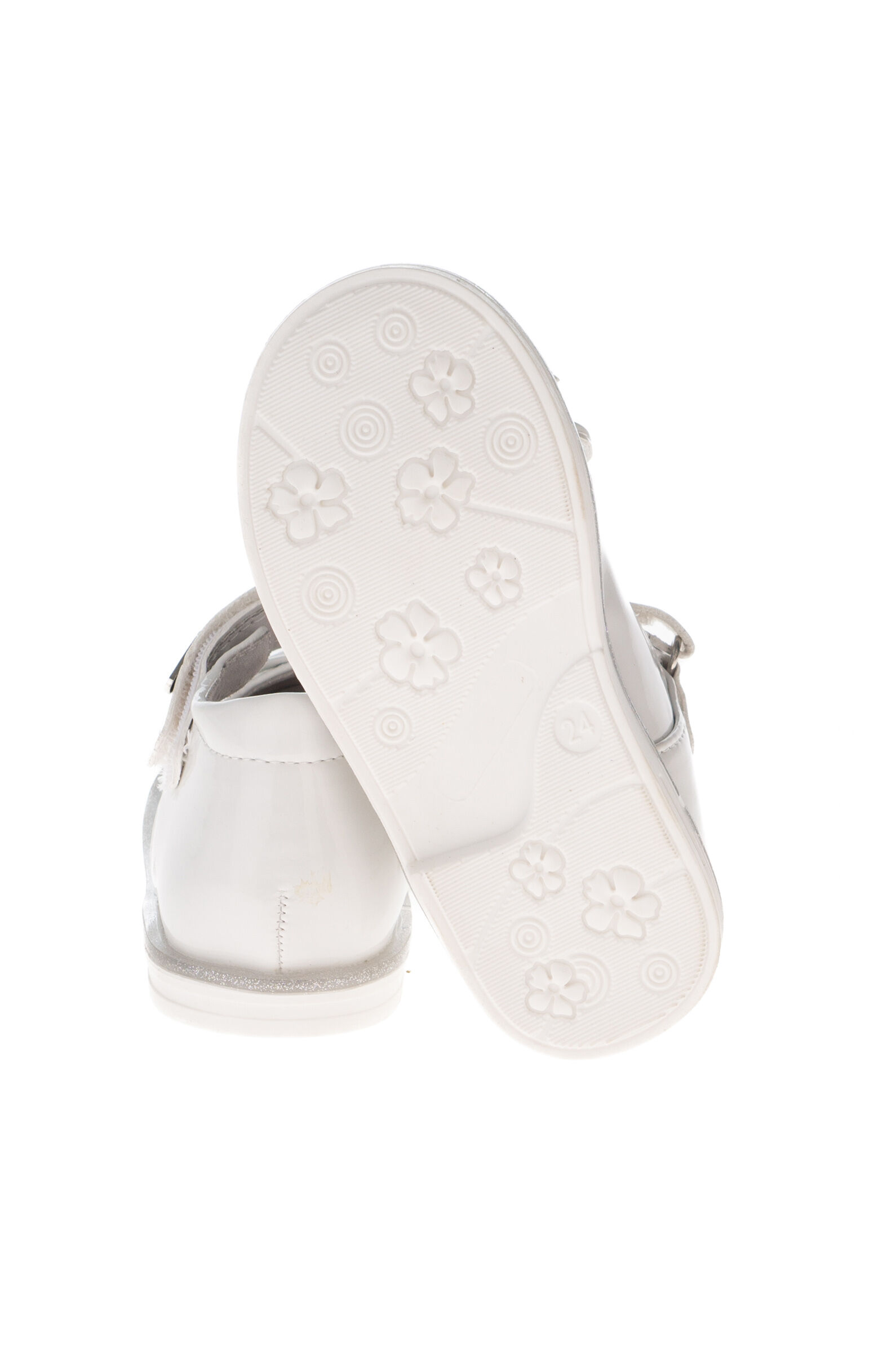 Туфли дев.АРТ.232144010126,бел,и.к/н.к