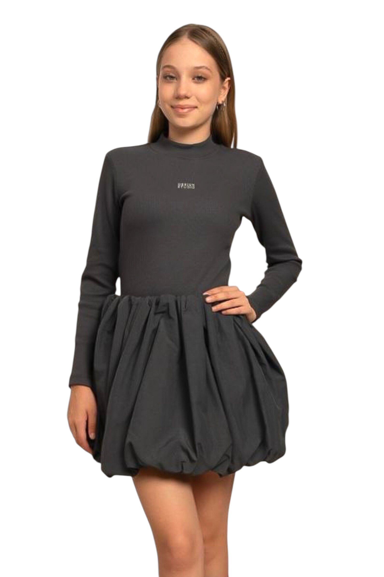 Юбка дев. АРТ.7900,чер,хл-пэ