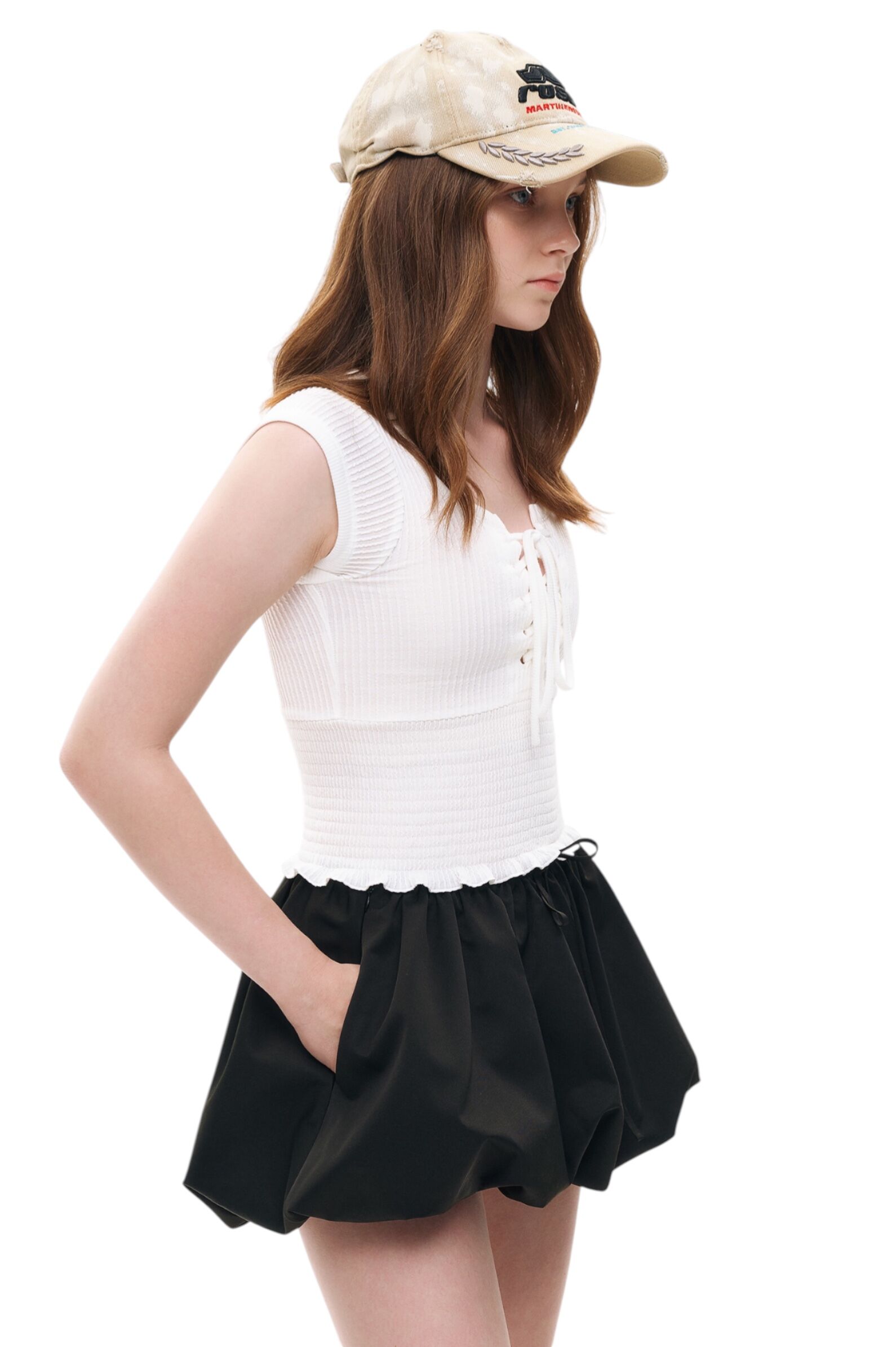 Юбка дев. АРТ.AA239583,чер,вис-пэ-эл