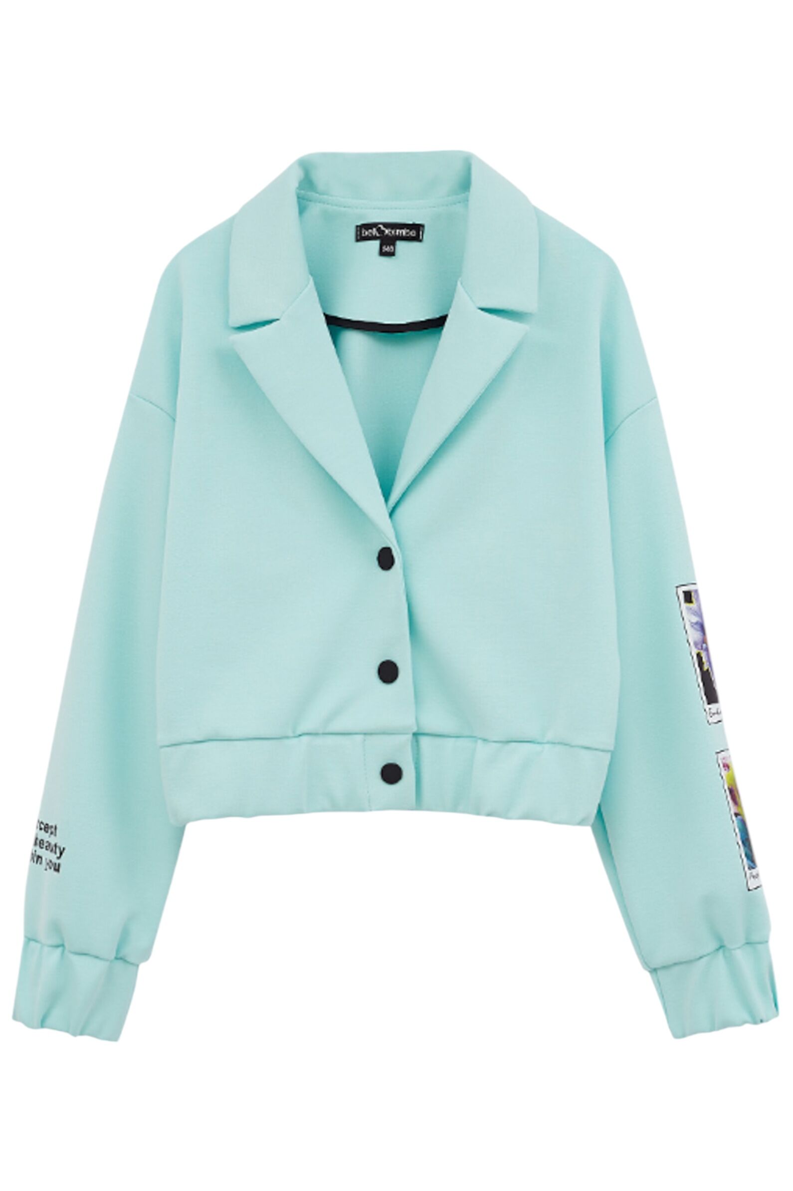 Жакет дев. АРТ.250213,гол,вис-нейл-эл