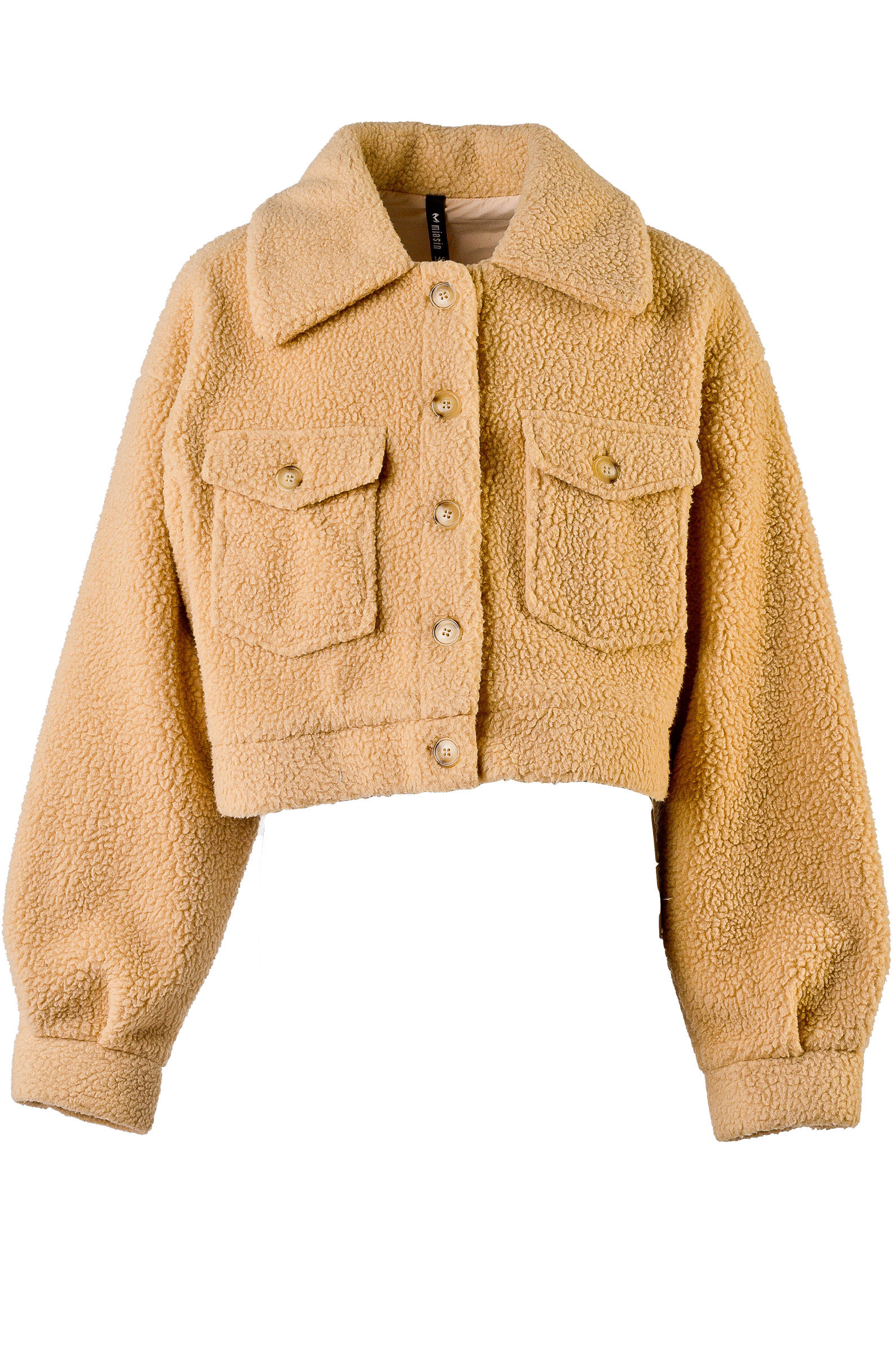 Жакет дев.АРТ.G-JCK20430,беж,пэ/пэ